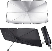 Ombrello per Auto - Ombrello per Parabrezza con Protezione UV - Ombrello Opaco da 140 x 80 cm