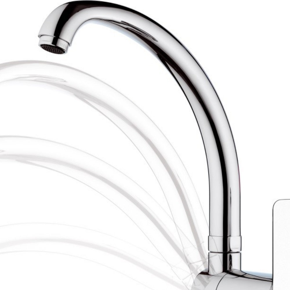 Rubinetto per lavello con bocca alta girevole - serie infinity