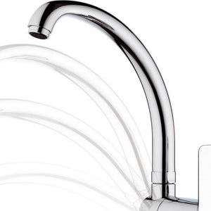 Rubinetto per lavello con bocca alta girevole - serie infinity