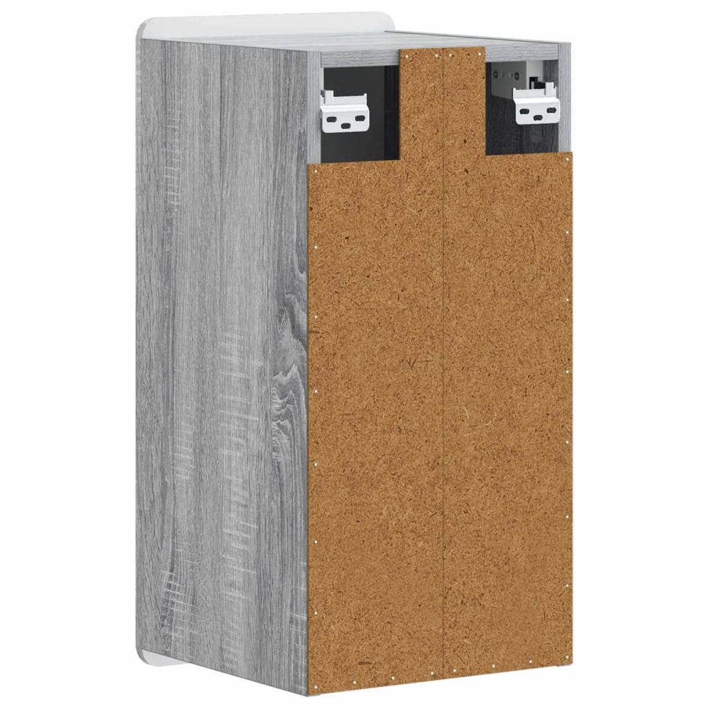 Armadio da bagno a muro ZWOLLE Sonoma grigio 30 x 31 x 63 cm 896371