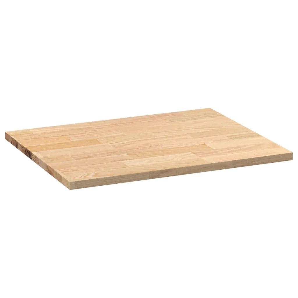 Piano di Lavoro Cucina 80x63,5x2,7 cm Legno Massello Rovere 4008997