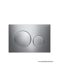 Geberit 115.882.kh.1 placca di comando sigma 20 cromo satinato