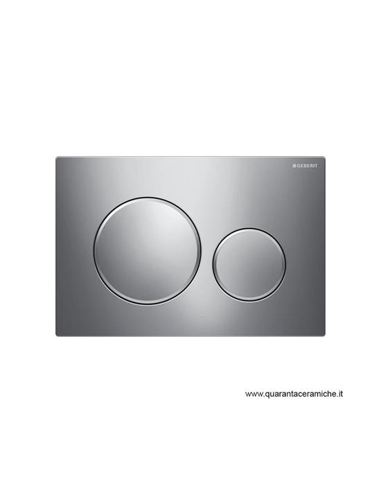 Geberit 115.882.kh.1 placca di comando sigma 20 cromo satinato