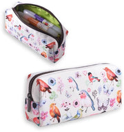 Etui per Fiori di Uccello Grande Capacità, Etui Piccolo con Cerniera per Ragazzi Ragazze Adolescenti Adulti, Etui Estetico per Scuola e Ufficio