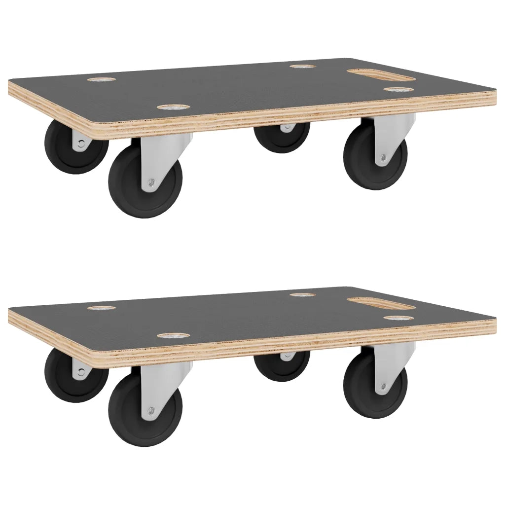 Pedane di Trasporto 2 pz Rettangolari 60x40x11,5 cm 250 kg 154890