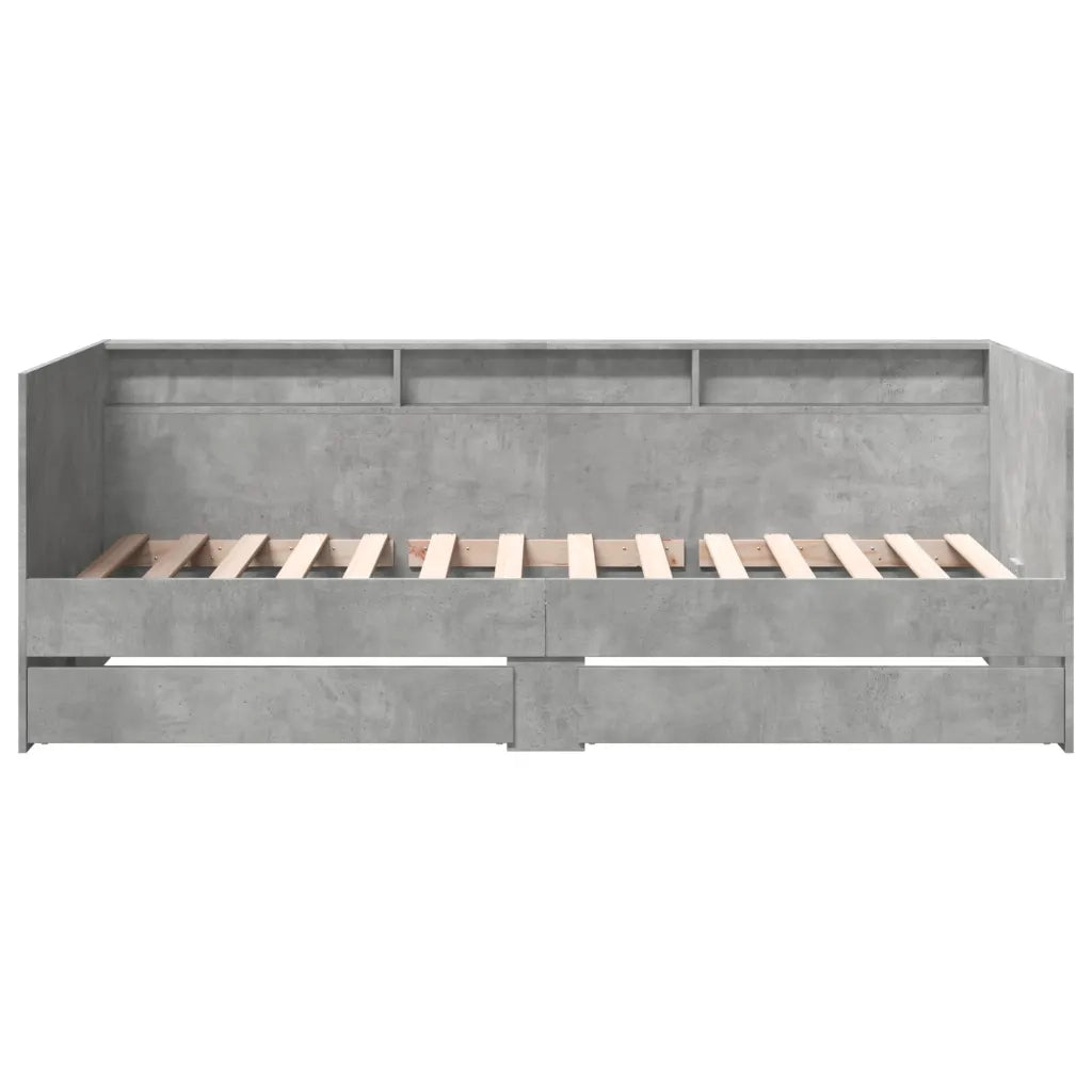 Divano Letto con Cassetti senza Materasso 75x190 cm 3280863