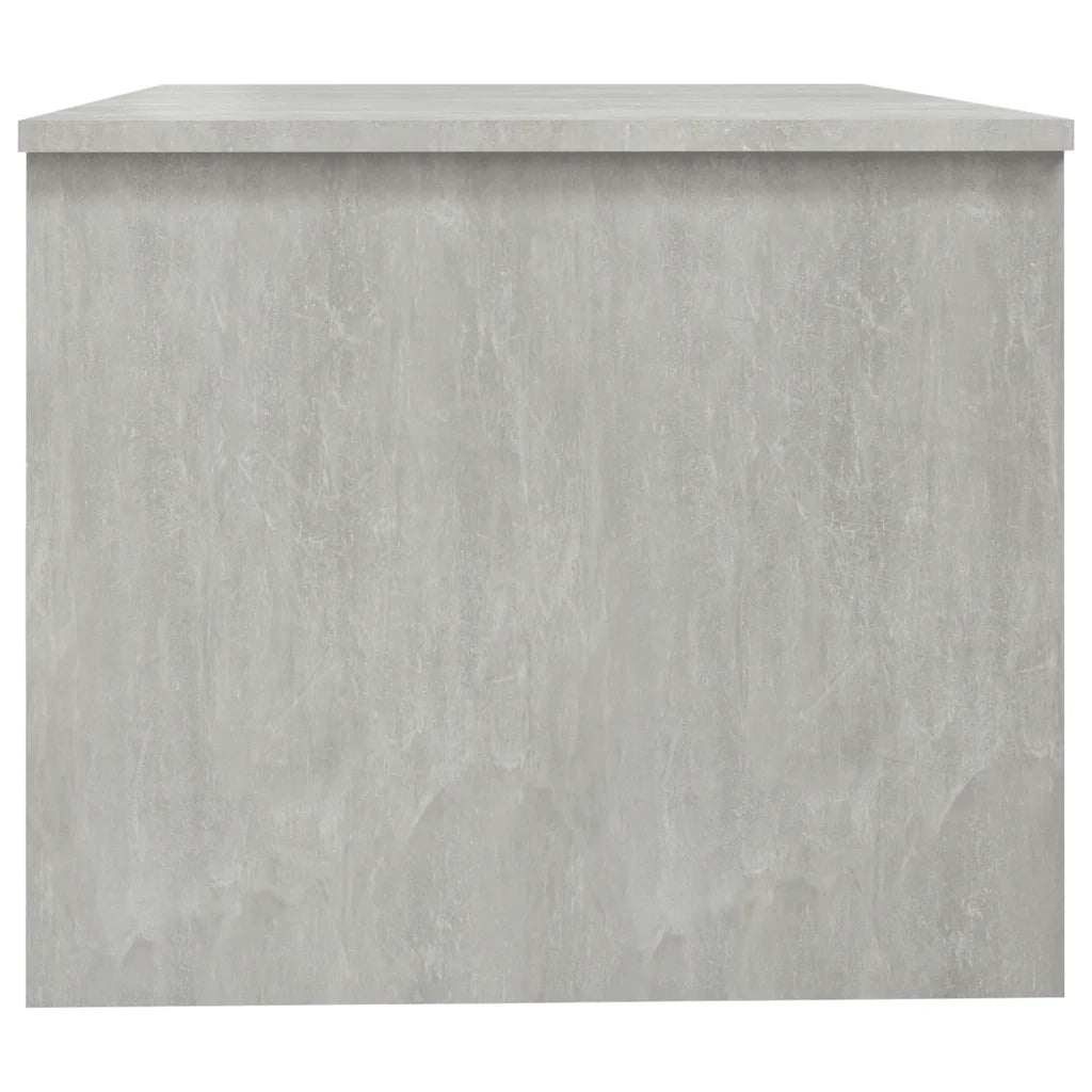 Tavolino Salotto Grigio Cemento 80x50x42,5 cm Legno Multistrato 809732