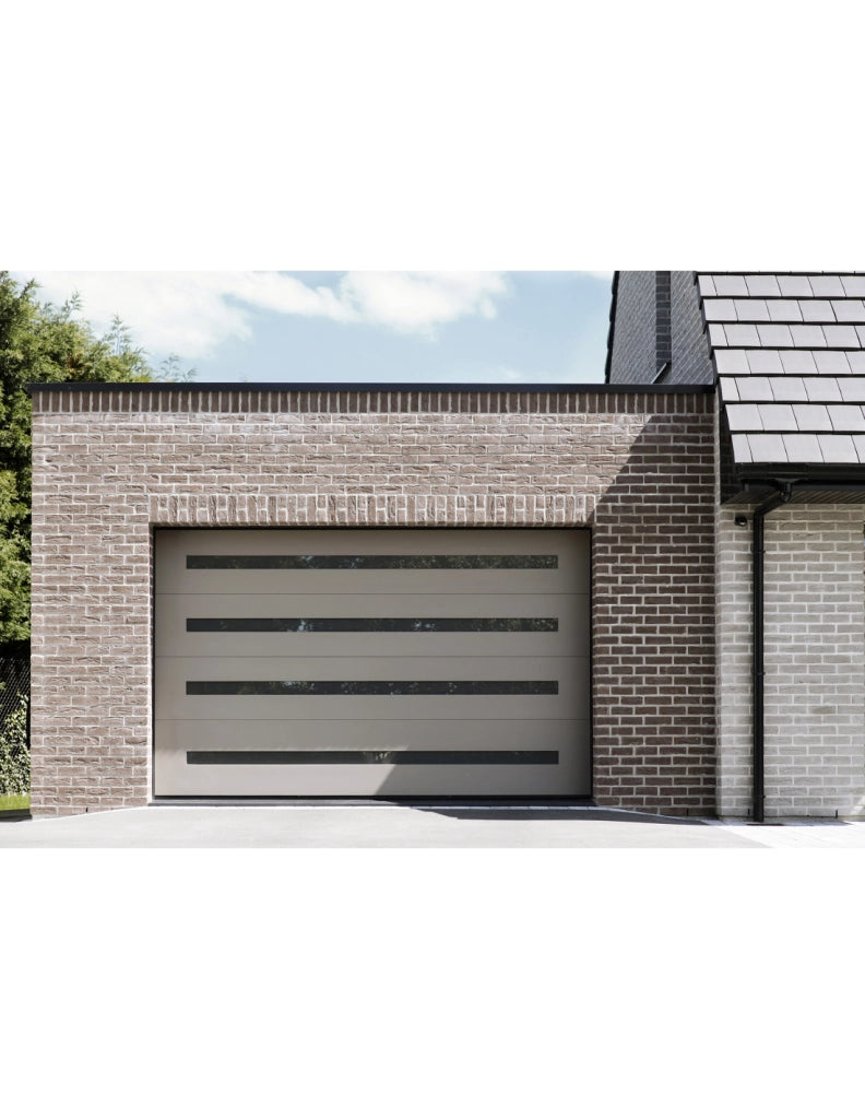Maniglia singola a corda per porta basculante da garage, nera – THIRARD