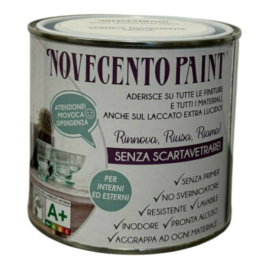 NOVECENTO PAINT 500 ML VERNICE TRASPARENTE OPACA