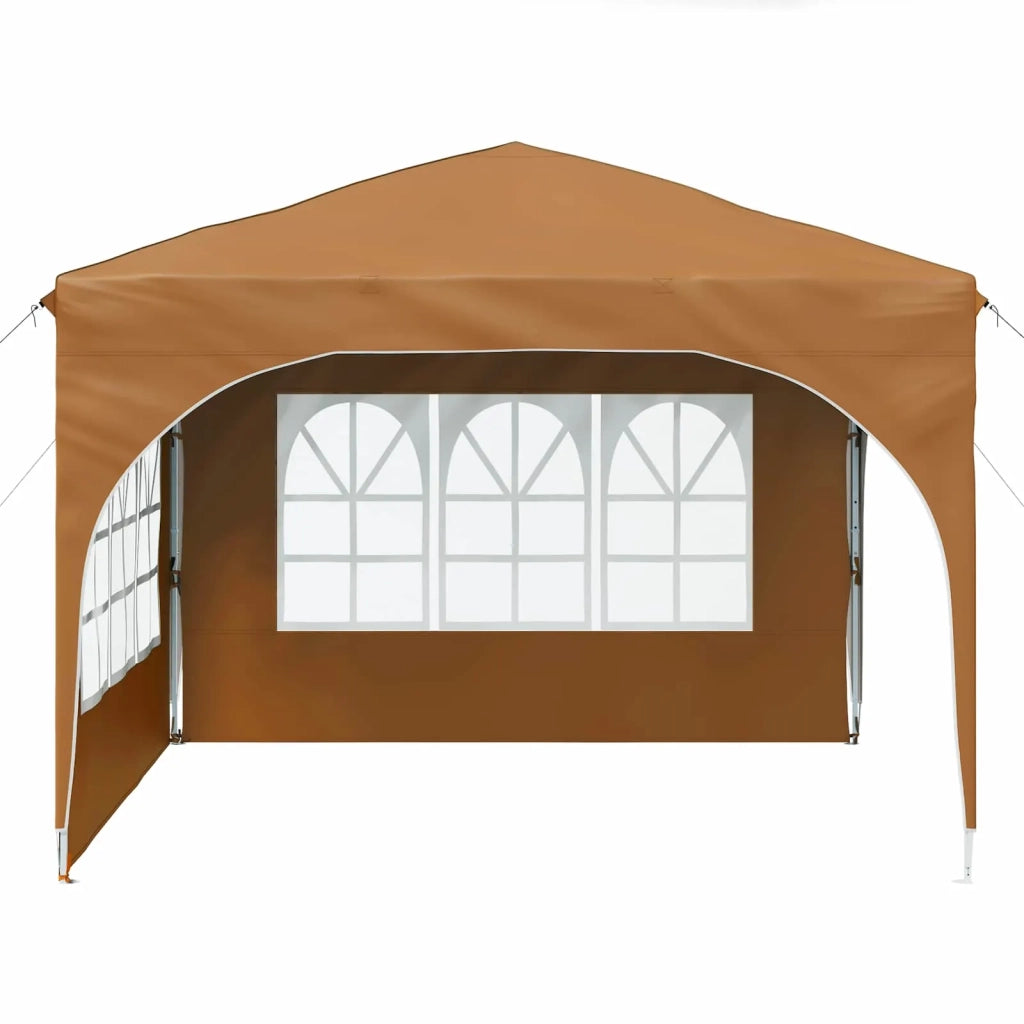 Tenda per feste a pop-up 290 x 290 x 245 cm Beige 42019859