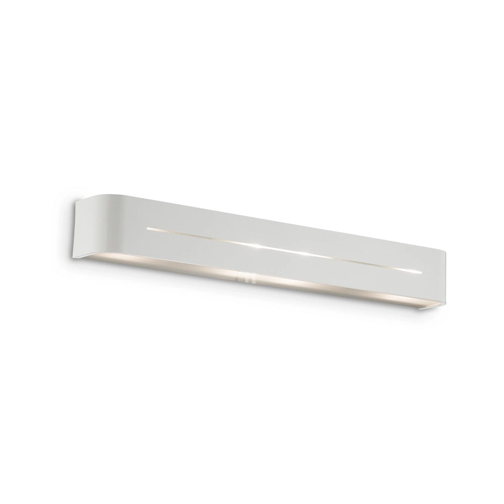 Applique Moderna Posta Metallo Bianco 4 Luci E14