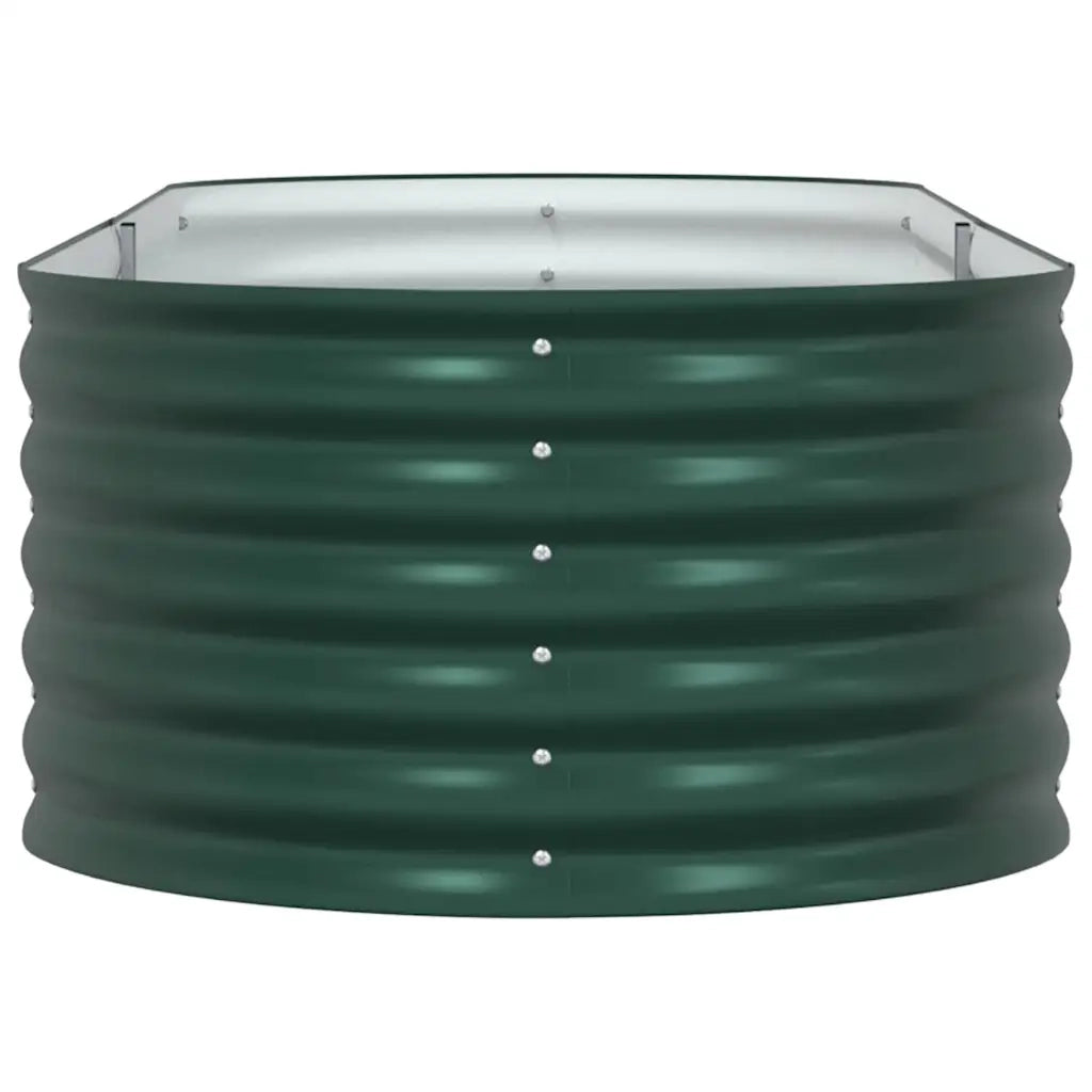 Letto Rialzato Verde 240 x 80 x 44 cm Acciaio 42008129