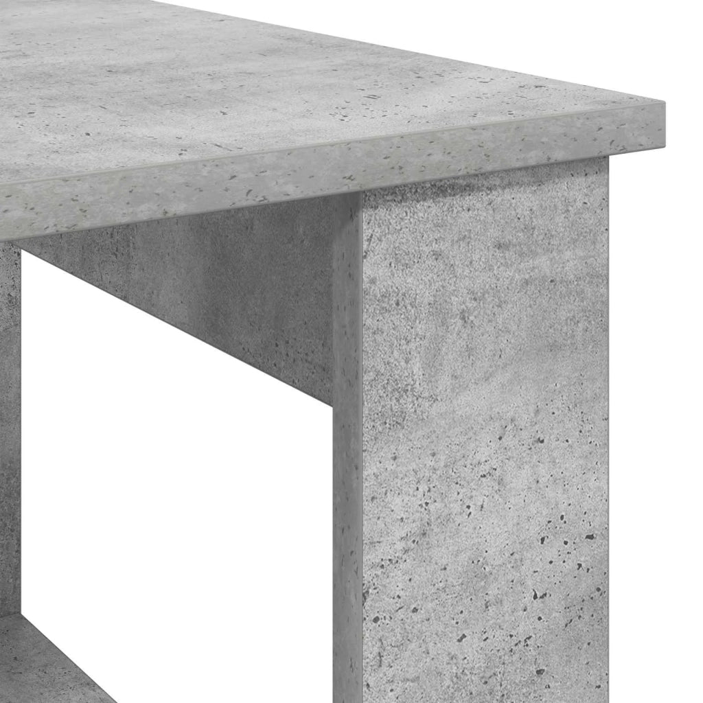 Tavolino da salotto Grigio cemento 51 x 50 x 50 cm 8000199