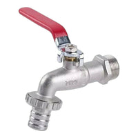 RUBINETTO DA GIARDINO A SFERA SENZA FILTRO CON PORTAGOMMA 3/4"