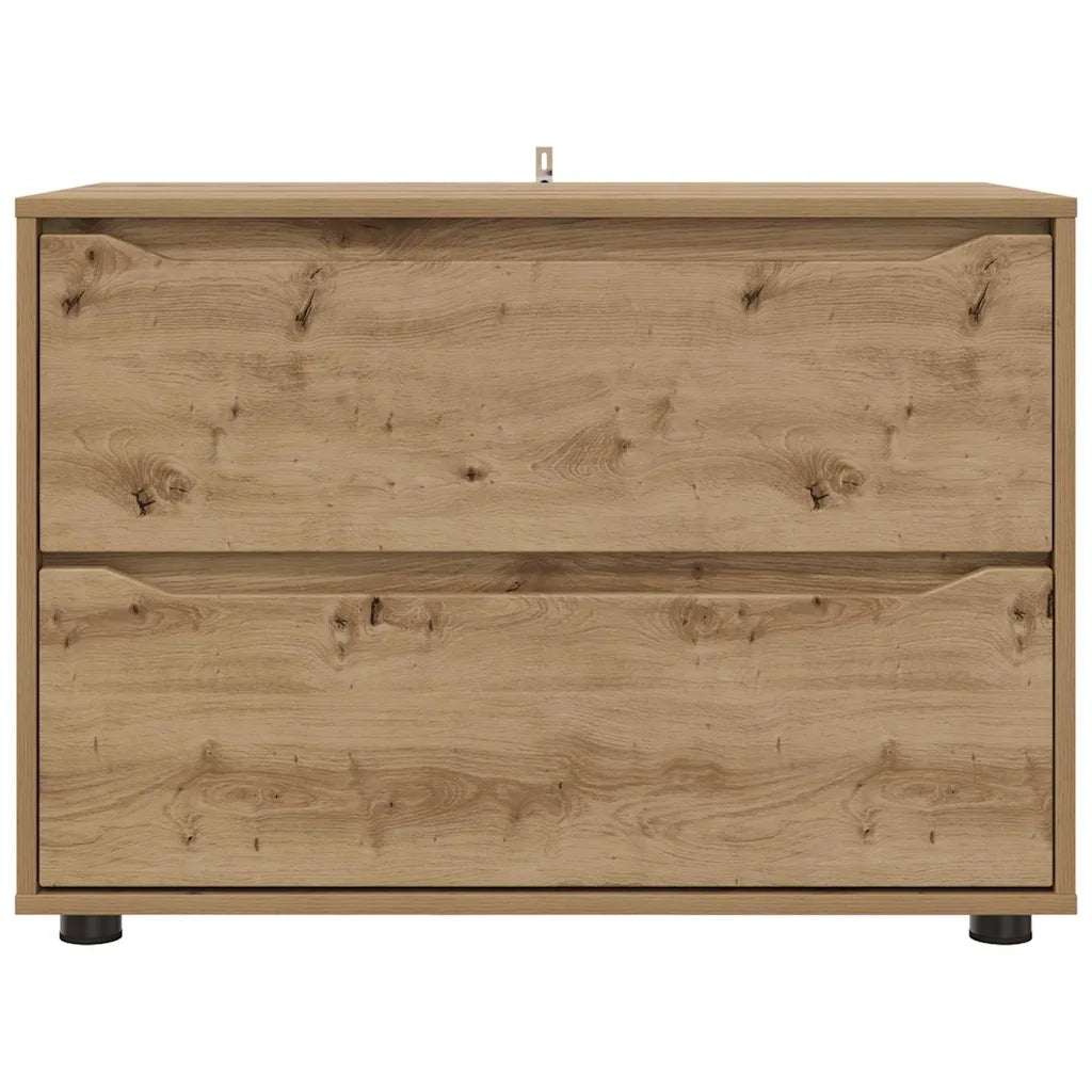 Armadio Rovere artigianale 80 x 48 x 57 cm Legno multistrato 888826