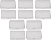 Etichetta di Protezione per Cartucce da Gioco 10 pezzi - Scatola di Stoccaggio Transparente - Protezione per Cartucce - Materiale ABS Duraturo - Compatta e Leggera - Adatta per GBA - Scatola per Cartucce da Gioco