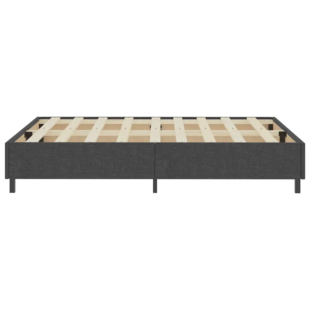 Letto a Molle Grigio in Tessuto 140x200 cm cod mxl 58671
