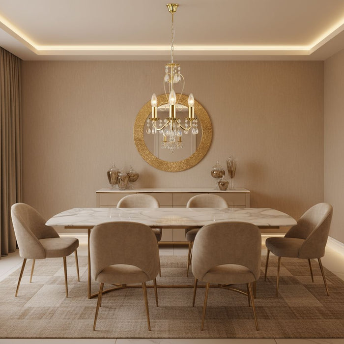 Lampada Da Soffitto Ebt012-3cp Gold