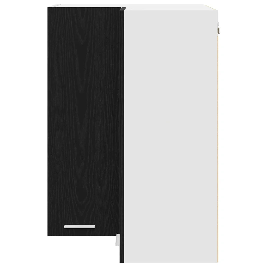 Armadio pensile Rovere Nero e Bianco 57 x 57 x 80 cm 884291