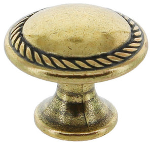 pomolo antichizzato art.24223 mm.25 oro valenza cod:ferx.1594