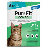 ANTIPARASSITARIO PURRFIT COMBO GATTI ELANCO - KG 1+ CF=PZ 6