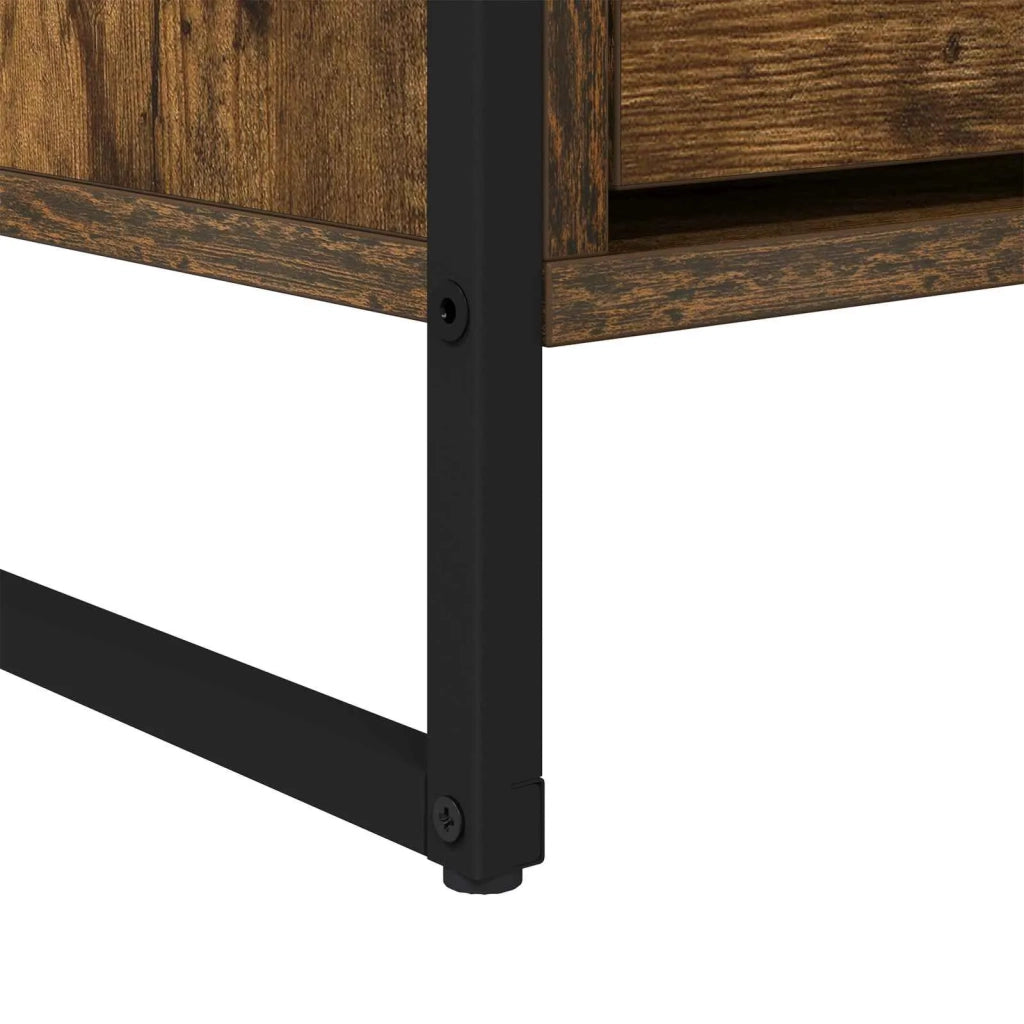 Mobile TV Quercia Fumosa 100 x 36 x 49,5 cm Legno multistrato 886560