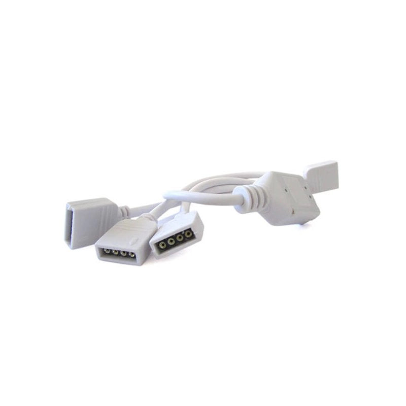 2 PZ Connettori Splitter da 1 Cavo RGB a 3 Cavi Prese RGB Femmine
