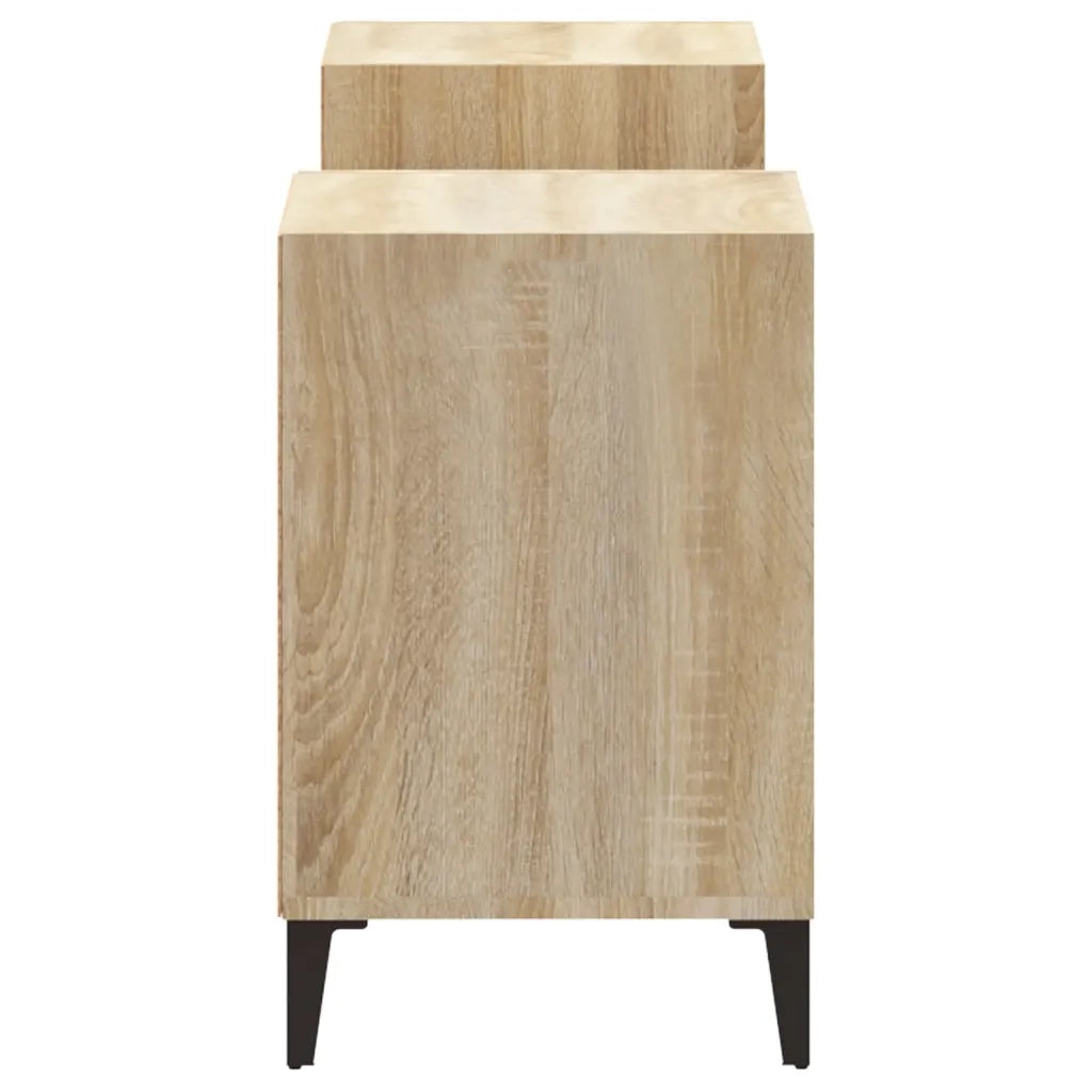 Mobile Porta TV Rovere Sonoma 160x35x55 cm Legno Multistrato 821199