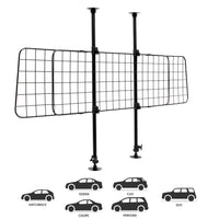 Griglia divisoria per auto regolabile in altezza e larghezza, modello B