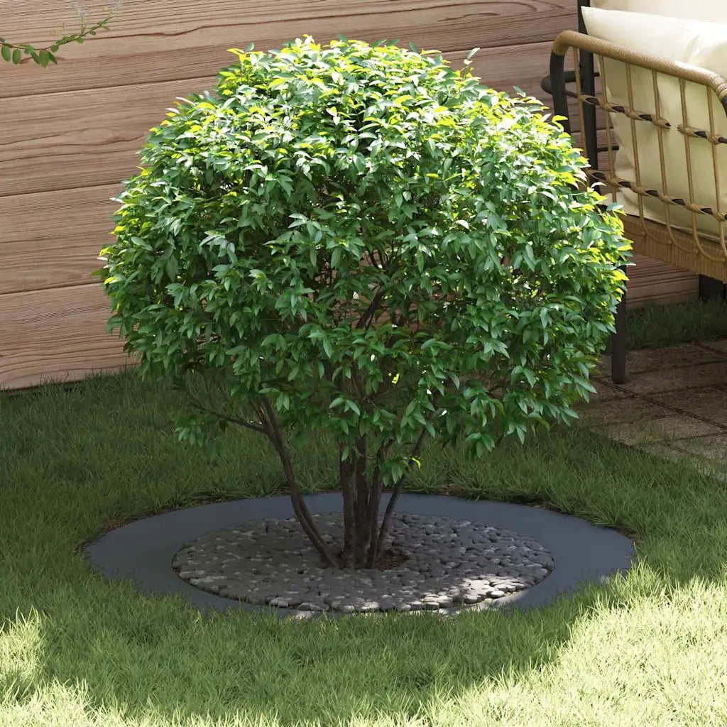 adatto per Anello d'Albero Piatto Antracite Ø60 / 90 cm Acciaio 873708