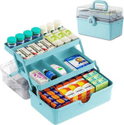 Farmacista Portatile - Farmacia Domestica Multifunzionale con Grande Capacità