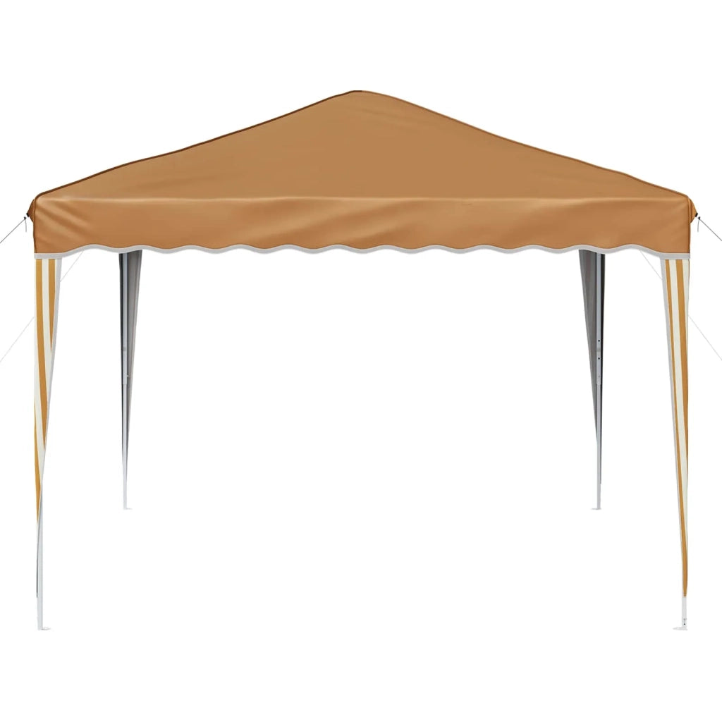 Tenda per feste a pop-up-Gazebo Beige 288 x 288 x 245 cm 426374