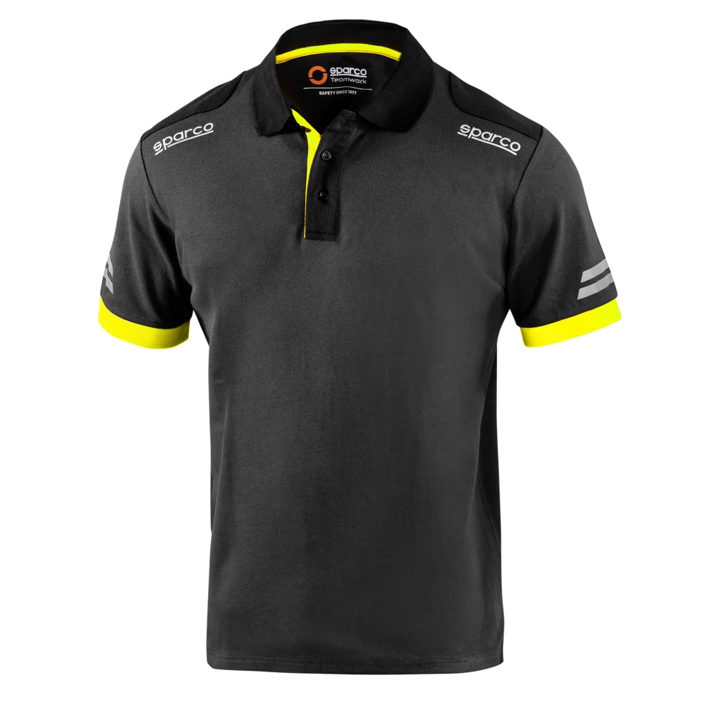 POLO DA LAVORO TOLEDO- - tg.L - grigio giallo - 1 pezzi SPARCO