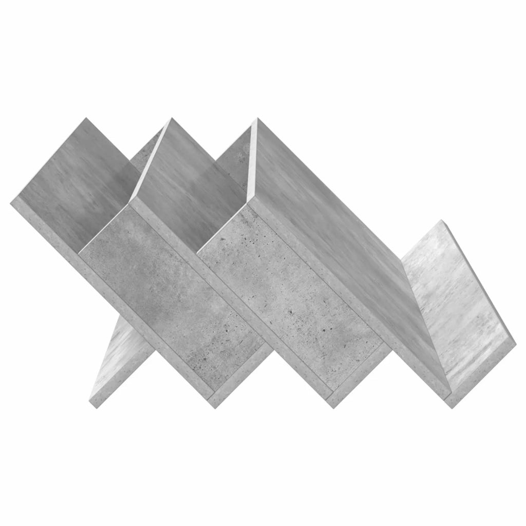 Scaffale per riviste Grigio Concretè 90 x 53 x 28,5 cm 890891