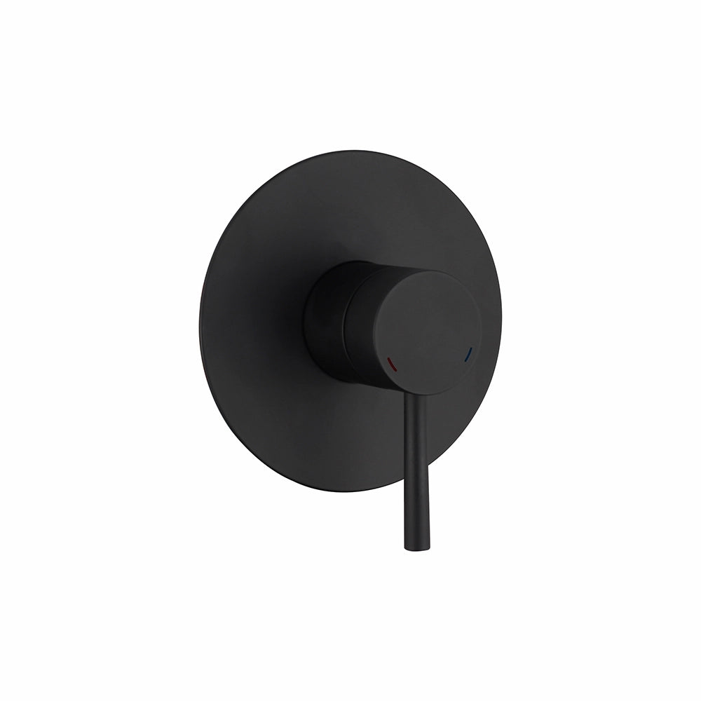 Set miscelatori: lavabo bidet senza scarico e incasso doccia monocomando nero opaco | Bette