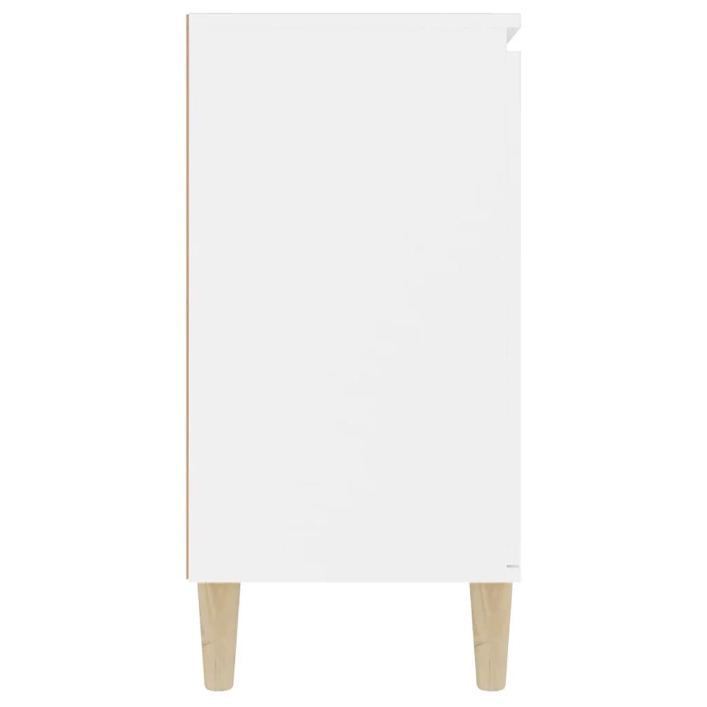Buffet credenza cassettiera armadio mobile contenitore organizer per cucina soggiorno salotto 101 x 35 x 70 cm legno ingegnerizzato bianco 02_0030172