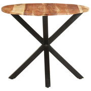 Tavolino di Servizio 68x68x56 cm in Legno Massello di Acacia 320660