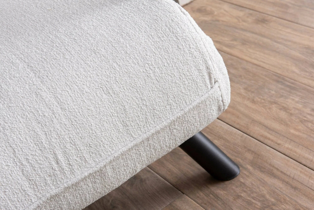 Poltroncina Keoni, Poltrona Reclinabile, 60x78x78h cm Bianco