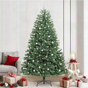 Albero di Natale Artificiale con Rami Pieghevoli Verde 240 cm 3395508