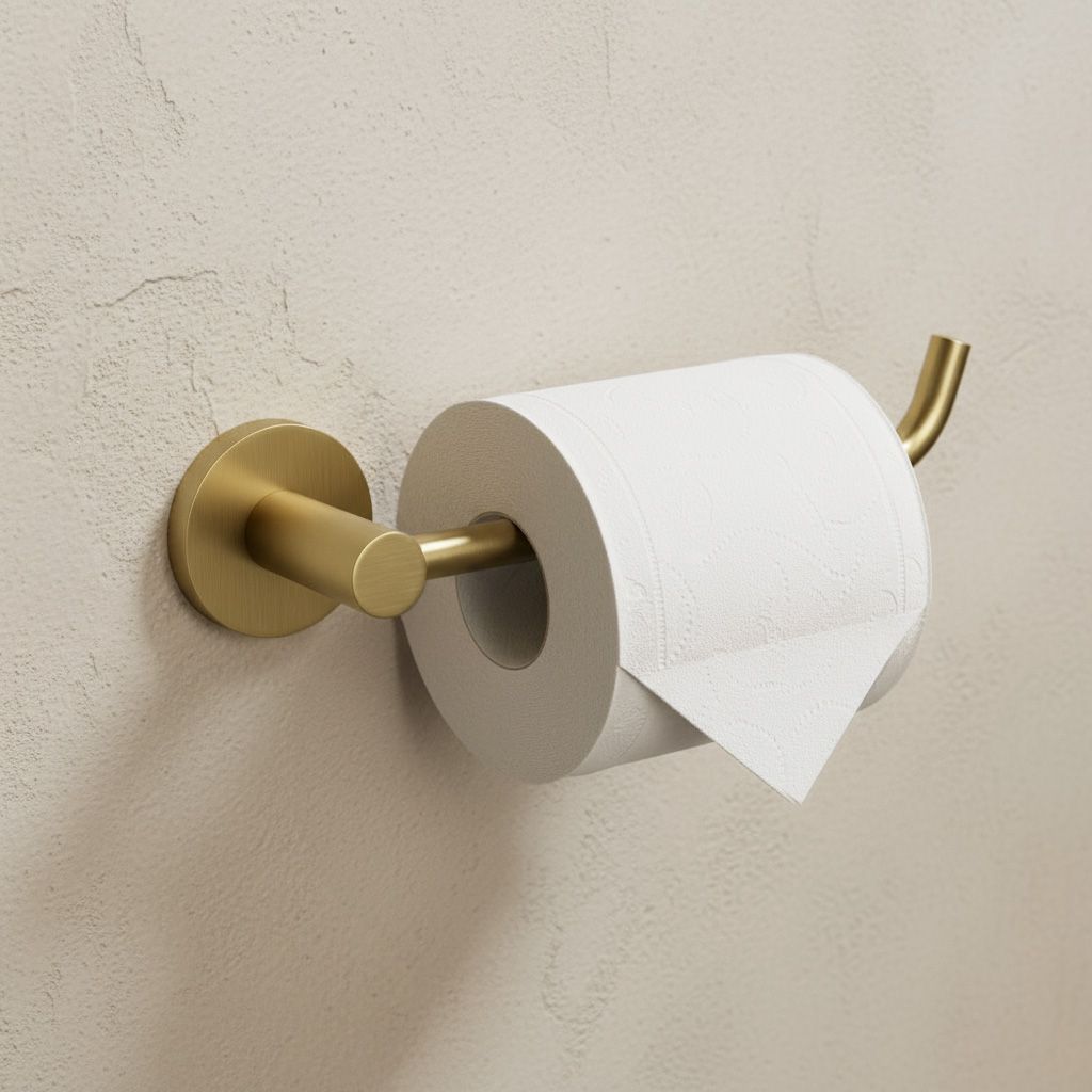 Porta Carta Igienica 5609 Leo Brush Gold