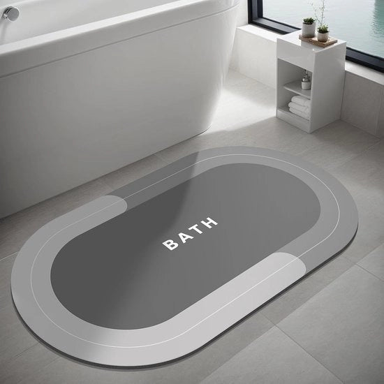 Matte da Bagno Assorbente Antiscivolo e Resistente alle Macchie - 1 pezzo - Materiale Nappa morbido