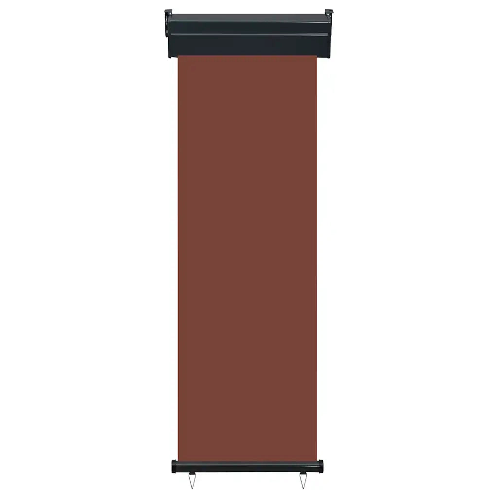 Tendalino Laterale per Balcone 65x250 cm Marrone 48405