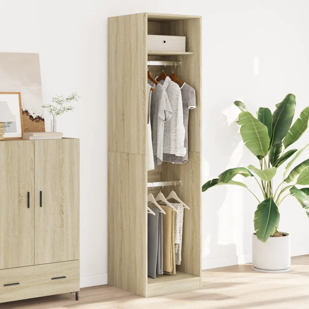 Armadio Rovere Sonoma 50x50x200 cm in Legno Multistrato CFW4313122