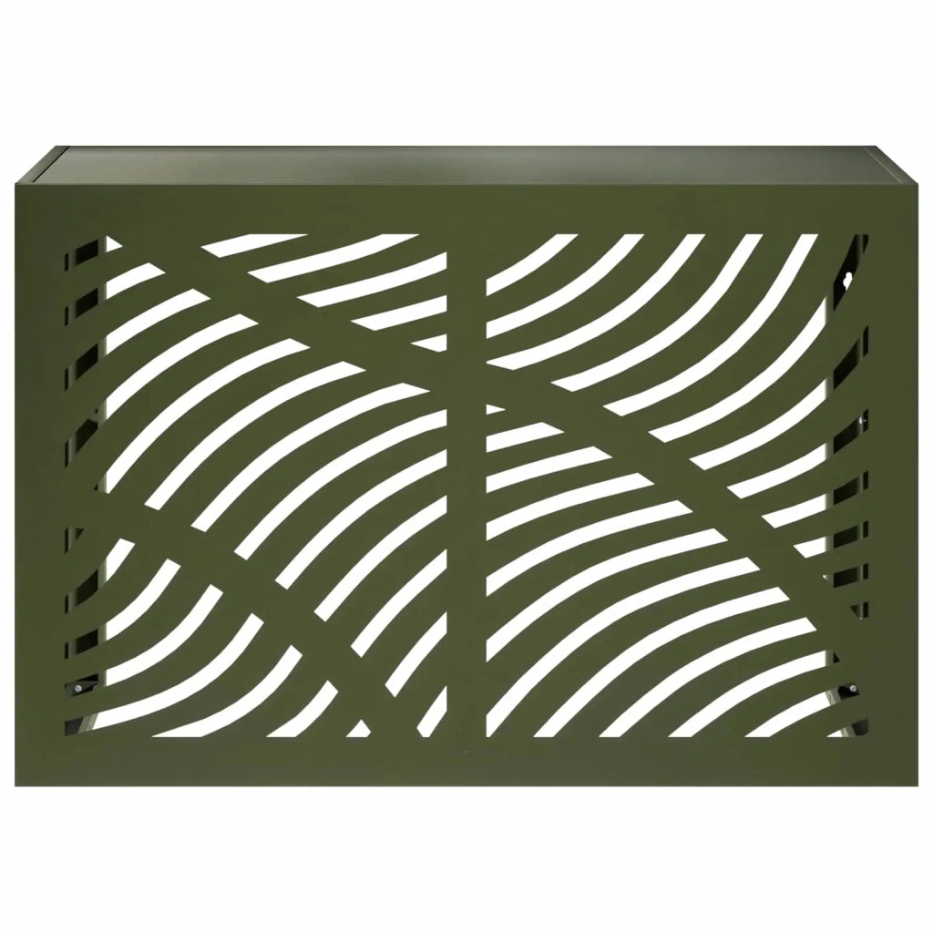 Copertura per condizionatore d'aria Verde Oliva 90 x 40 x 60 cm 8014097