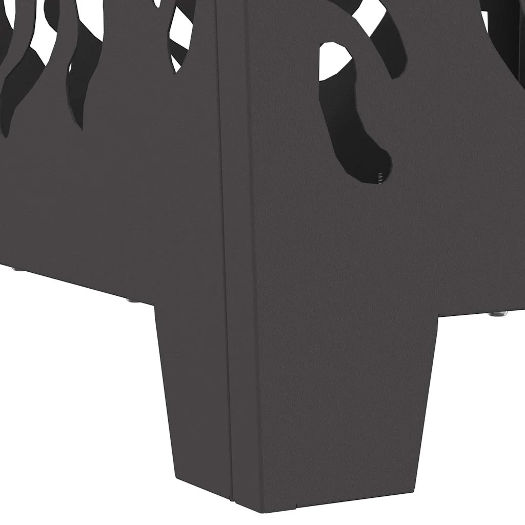 Focolare Nero 40 x 40 x 40 cm Acciaio CFW6322830