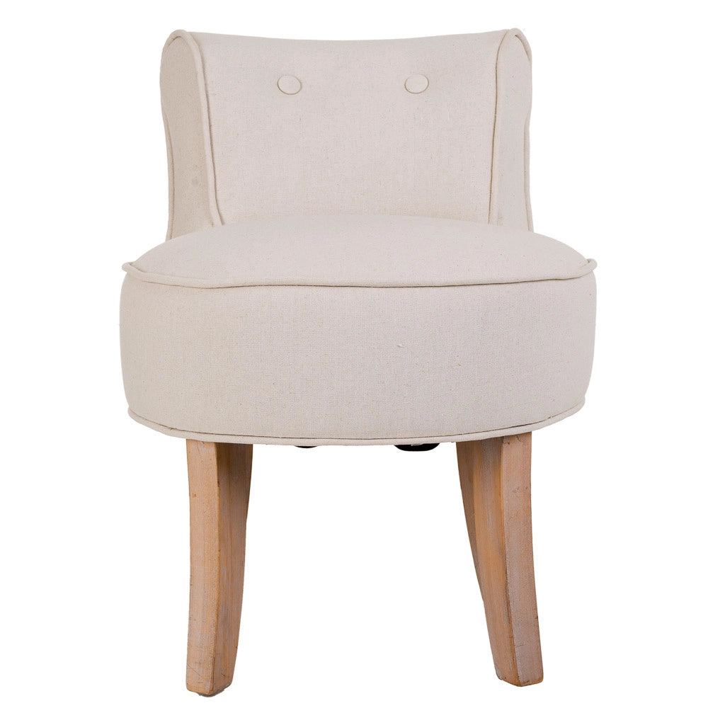 Panchina in legno imbottita 45x46x36/58h cm