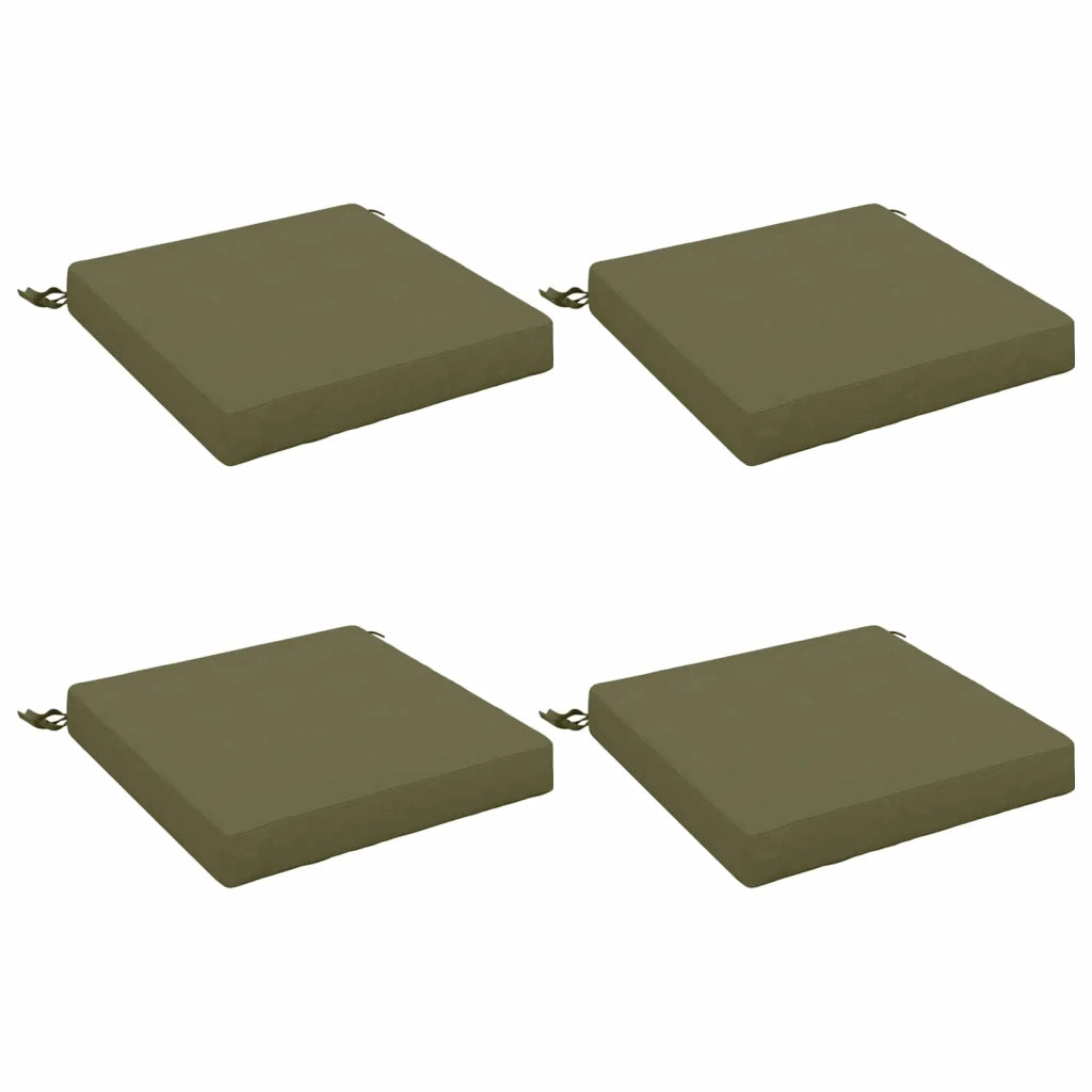 Cuscini per Sedia in 4 Pezzi SOEST 4 pz 100% Poliestere 944469