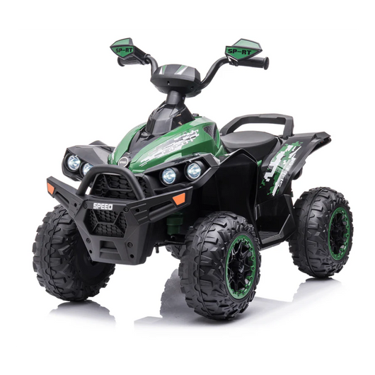 Quad Elettrico per Bambini Quad Medio Sport 12V-Verde