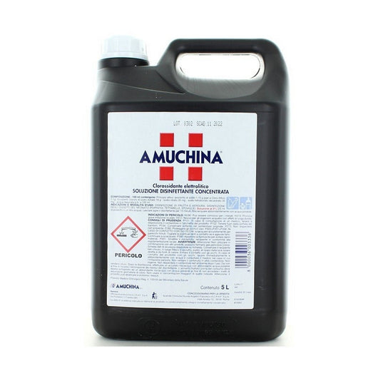 Soluzione Disinfettante Concentrata, Nero, 5 L | AMUCHINA