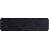 15 tappetini antiscivolo per scale, Tappeti impermeabili per scale bambini anziani animali 76x20cm Grigio-Tappetini